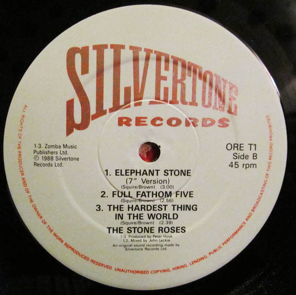 Stone Roses, The : Elephant Stone (12",45 RPM,Single)