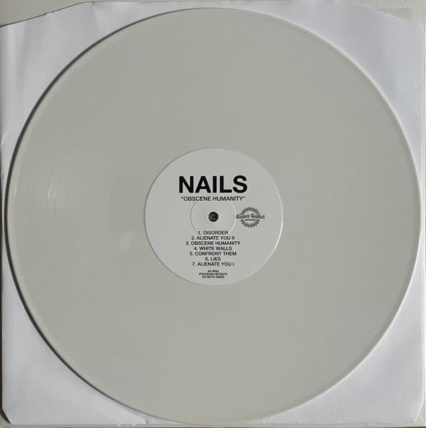 Nails : Obscene Humanity (12",45 RPM,EP,Limited Edition,Reissue)