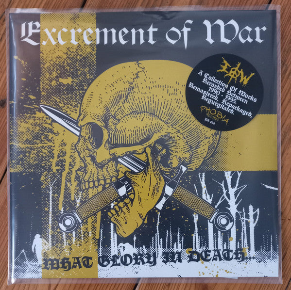 Excrement Of War : What Glory In Death... (LP,Album,Compilation,Limited Edition,Remastered)
