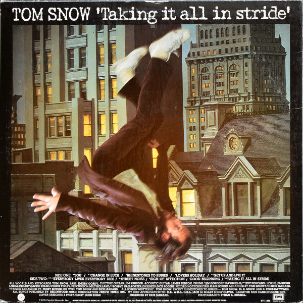 Tom Snow : Taking It All In Stride (LP,Album,Stereo)