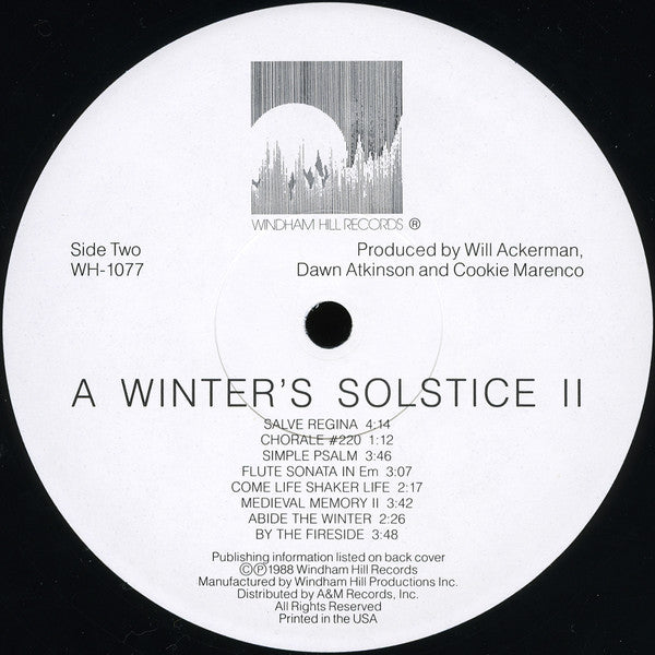Windham Hill Artists : A Winter's Solstice II (LP,Compilation)