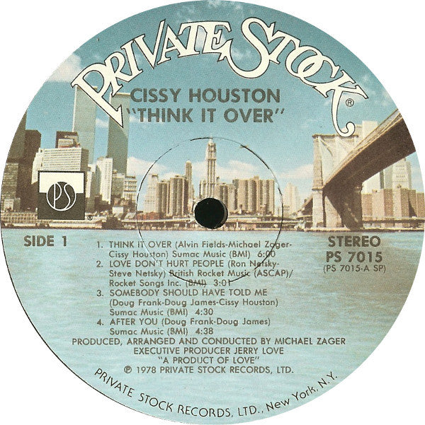 Cissy Houston : Think It Over (LP,Album)