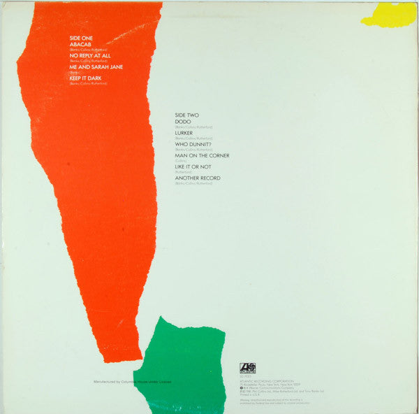 Genesis : Abacab (LP,Album,Stereo)