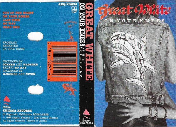 Great White : On Your Knees (EP)