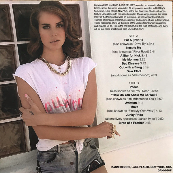 Lana Del Rey : Sirens - The Lost 2006 Album (LP,Album,Unofficial Release)