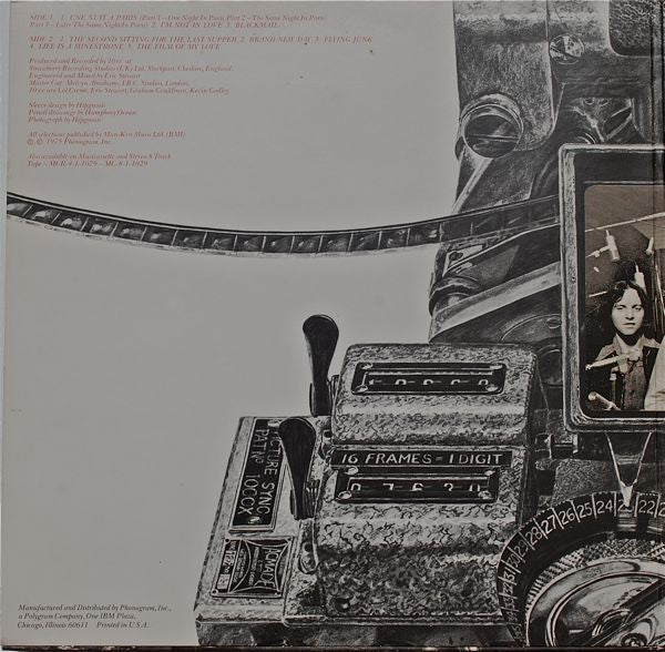 10cc : The Original Soundtrack (LP,Album,Stereo)