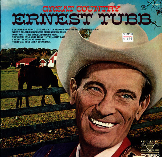 Ernest Tubb : Great Country (LP,Album)