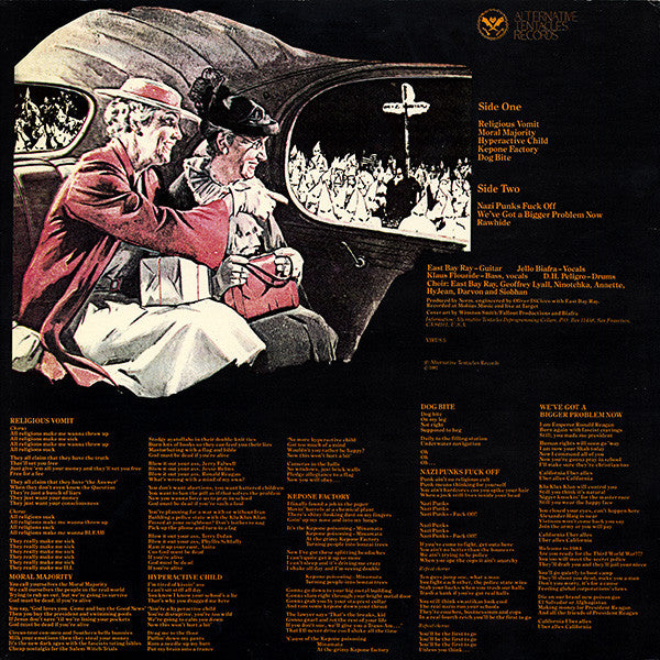 Dead Kennedys : In God We Trust, Inc. (12",45 RPM,EP,Reissue)