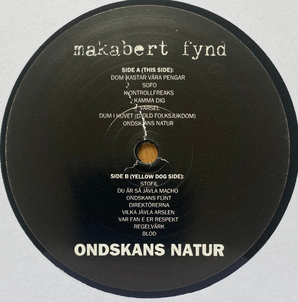 Makabert Fynd : Ondskans Natur (LP,Album)