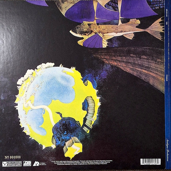 Yes : Fragile (12",45 RPM,Album,Limited Edition,Numbered,Reissue,Remastered,Stereo)