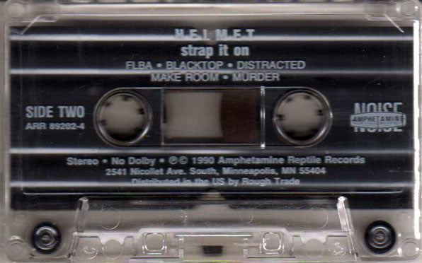 Helmet (2) : Strap It On (Album)