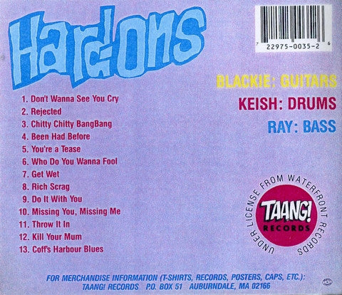 Hard-Ons : Love Is A Battlefield Of Wounded Hearts (Album)