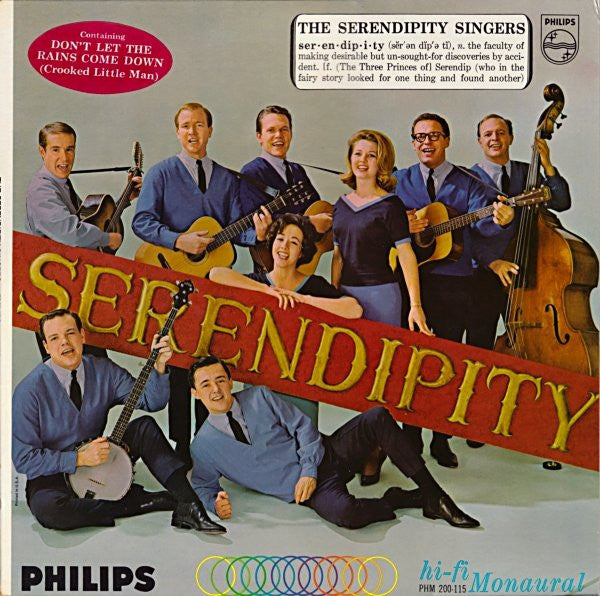 Serendipity Singers, The : The Serendipity Singers (LP,Album,Mono)