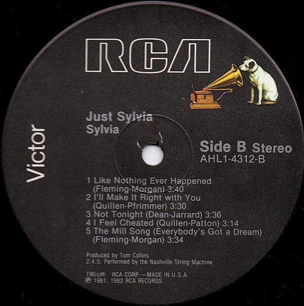Sylvia (7) : Just Sylvia (LP,Album)