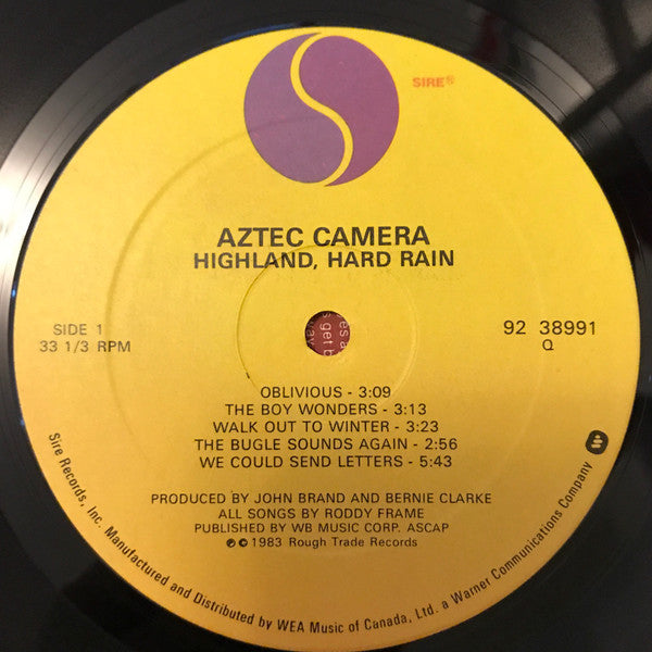 Aztec Camera : High Land, Hard Rain (LP,Album)