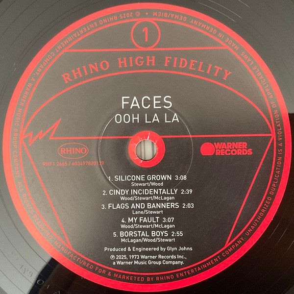 Faces (3) : Ooh La La (LP,Album,Limited Edition,Numbered,Reissue)