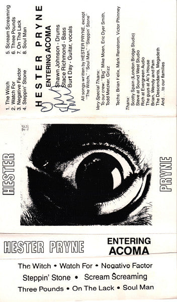 Hester Pryne : Entering Acoma (Single Sided,Album)