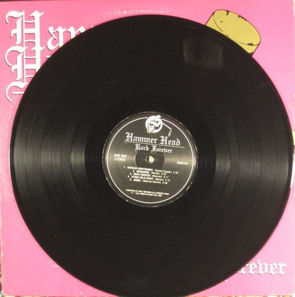 Hammer Head : Rock Forever (LP,Album,Stereo)