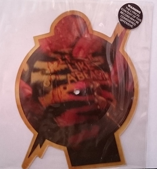 W.A.S.P. : Animal (F**k Like A Beast) (7",Shape,Single,Misprint,Picture Disc)