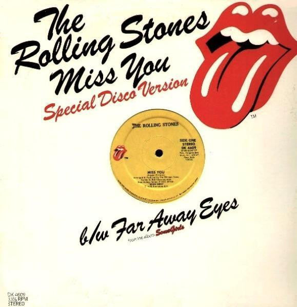 Rolling Stones, The : Miss You (Special Disco Version) (12",33 ⅓ RPM,Stereo)