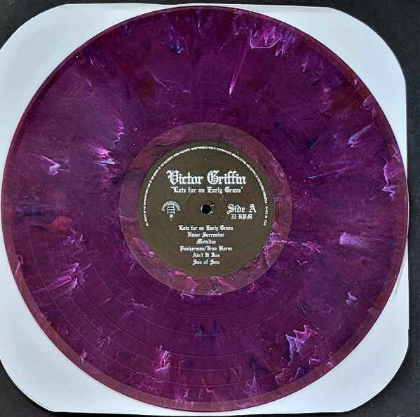 Victor Griffin : Late For An Early Grave (LP,Compilation,Limited Edition,Reissue,Remastered)