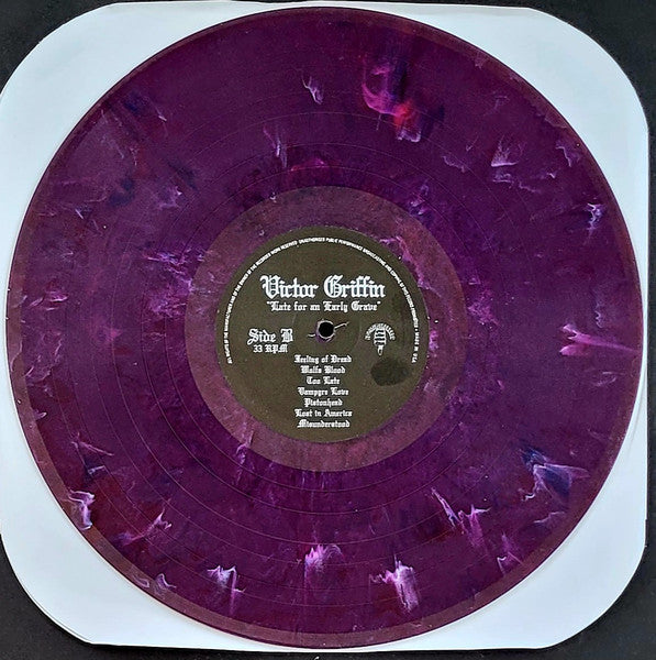 Victor Griffin : Late For An Early Grave (LP,Compilation,Limited Edition,Reissue,Remastered)