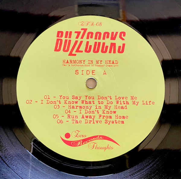 Buzzcocks : Harmony In My Head (The "A Different Kind Of Tension" Demos 1979) (LP,Compilation,Unofficial Release)