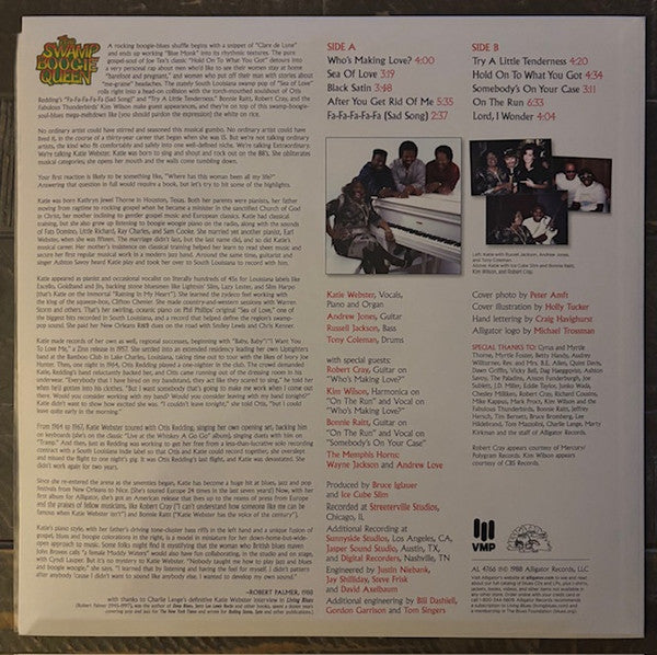 Katie Webster : The Swamp Boogie Queen (LP,Album,Stereo)