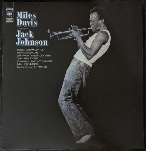 Miles Davis : Jack Johnson (Original Soundtrack Recording) (LP,Album,Reissue,Stereo)