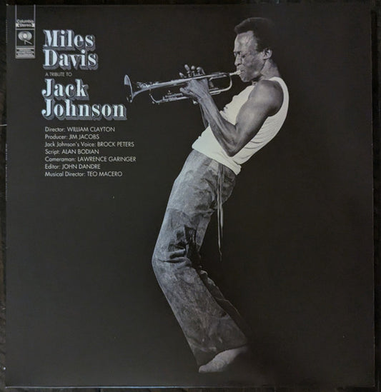 Miles Davis : Jack Johnson (Original Soundtrack Recording) (LP,Album,Reissue,Stereo)