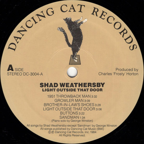 Shad Weathersby : Light Outside That Door (LP,Album)