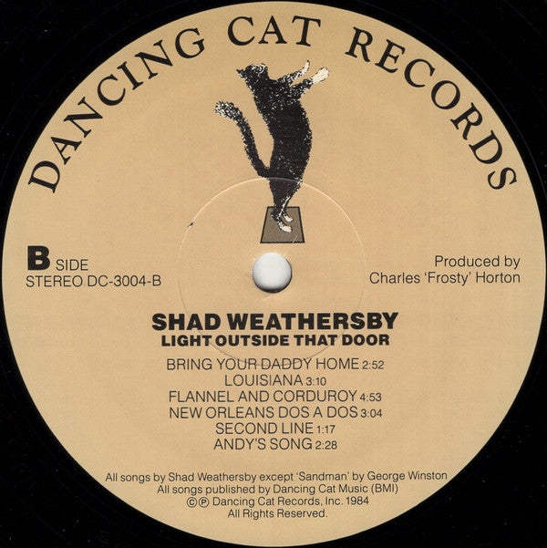 Shad Weathersby : Light Outside That Door (LP,Album)