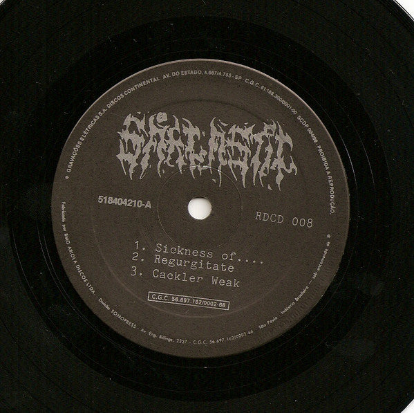 Sarcastic (2) : Corps In Decomposition (7")