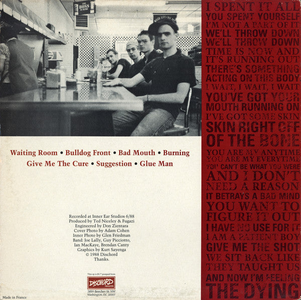 Fugazi : Fugazi (12",33 ⅓ RPM,EP)
