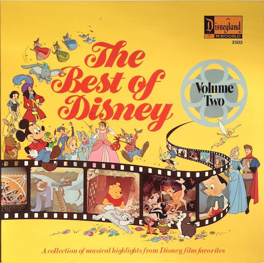 Various : The Best Of Disney Volume Two (LP,Compilation)