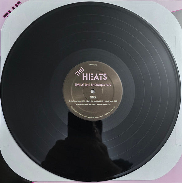 Heats, The : Live at the Showbox 1979 (LP,Album,Numbered,Stereo)
