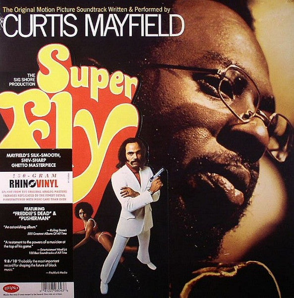 Curtis Mayfield : Super Fly (LP,Reissue)