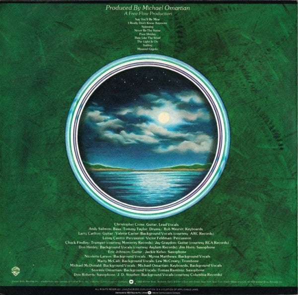 Christopher Cross : Christopher Cross (LP,Album)