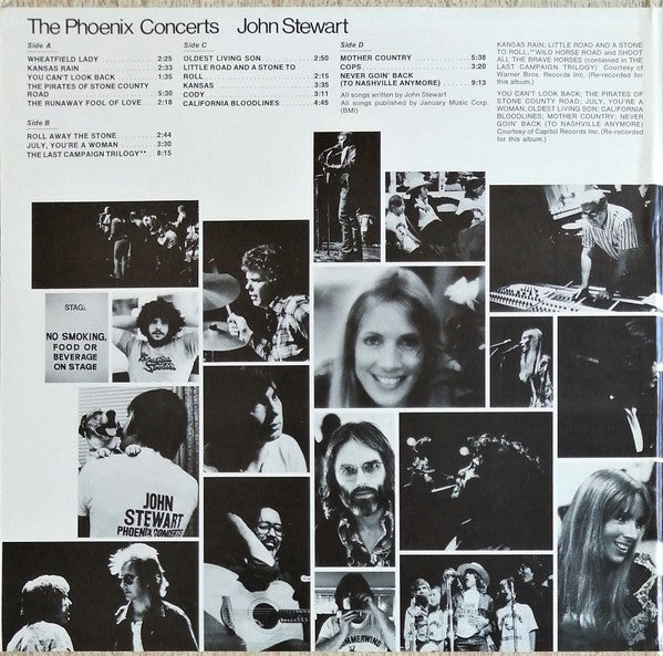 John Stewart (2) : The Phoenix Concerts - Live (LP,Album,Stereo)