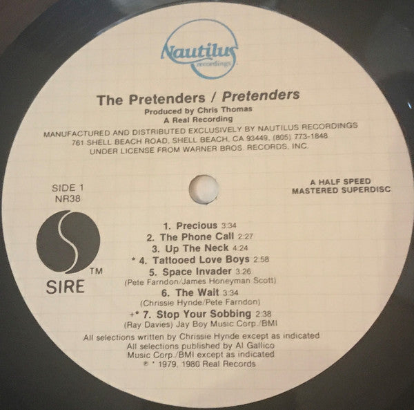 Pretenders, The : Pretenders (LP,Album,Remastered)