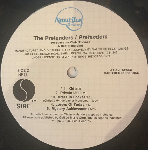 Pretenders, The : Pretenders (LP,Album,Remastered)