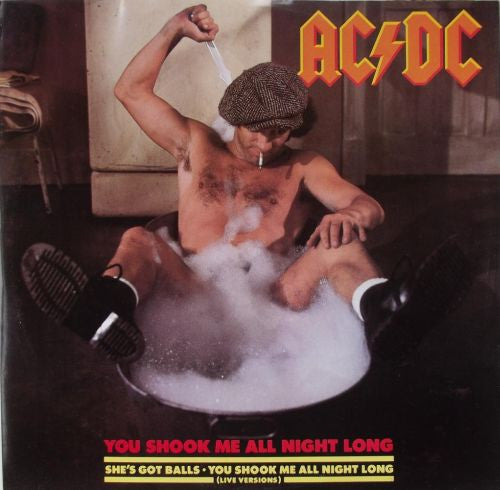 AC/DC : You Shook Me All Night Long (12",45 RPM,Maxi-Single)