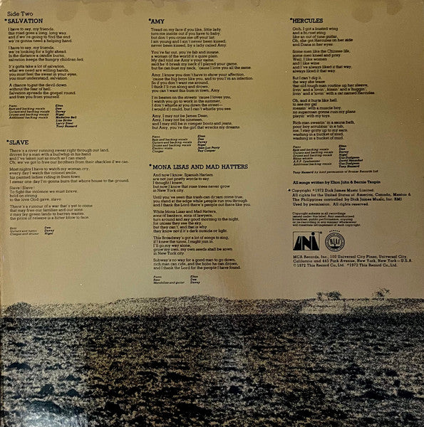 Elton John : Honky Château (LP,Album,Stereo)