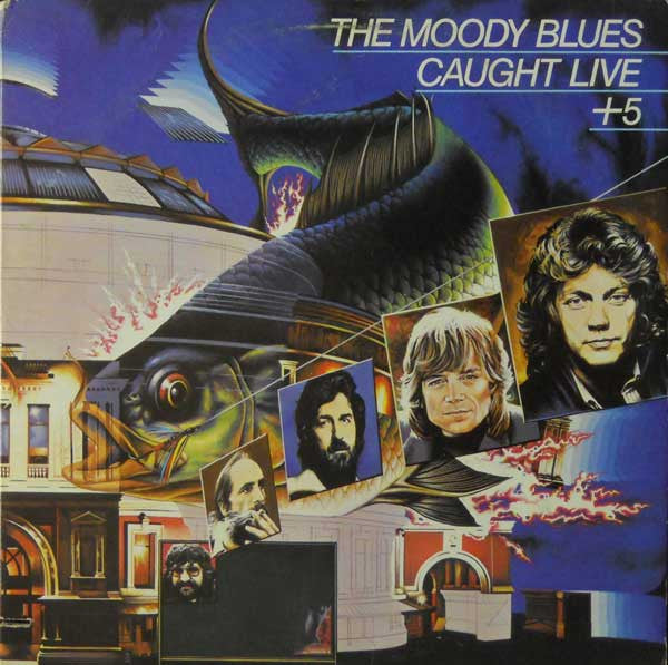 Moody Blues, The : Caught Live +5 (LP,Album)