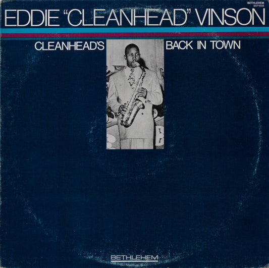 Eddie "Cleanhead" Vinson : Cleanhead's Back In Town (LP,Reissue)