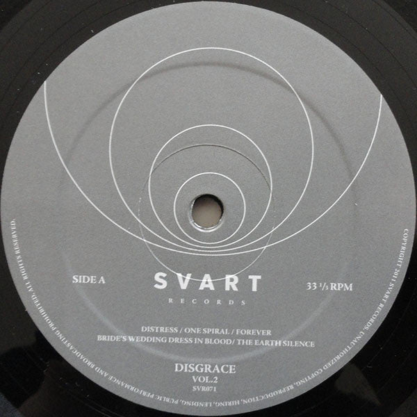 Disgrace (3) : Vol. 2 (LP,Album,Limited Edition,Remastered)
