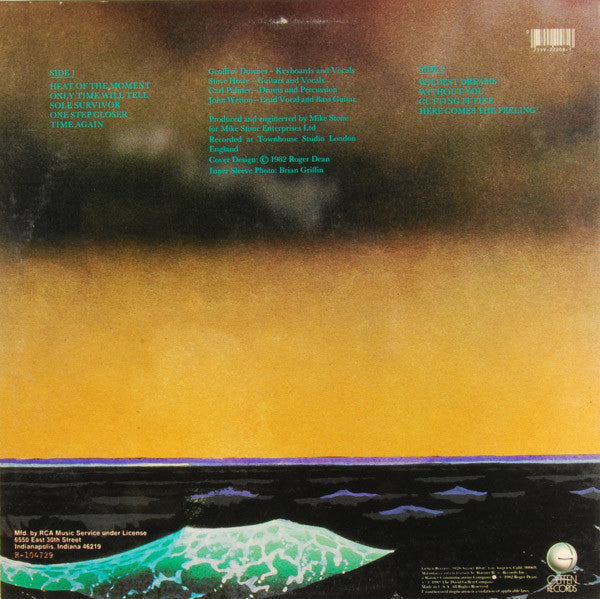 Asia (2) : Asia (LP,Album,Club Edition)