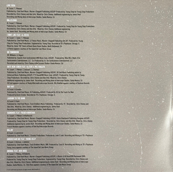 Chief Keef : Finally Rich (LP,Album,Club Edition,Limited Edition,Reissue)