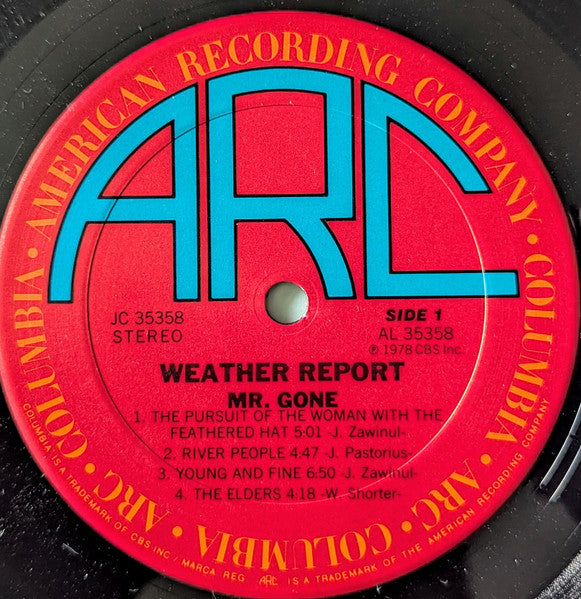 Weather Report : Mr. Gone (LP,Album)