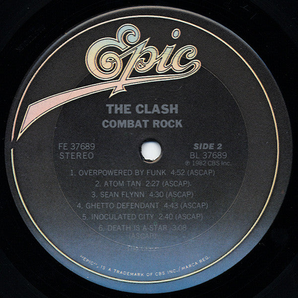 Clash, The : Combat Rock (LP,Album,Repress,Stereo)